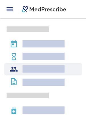 MedPrescribe patient portal